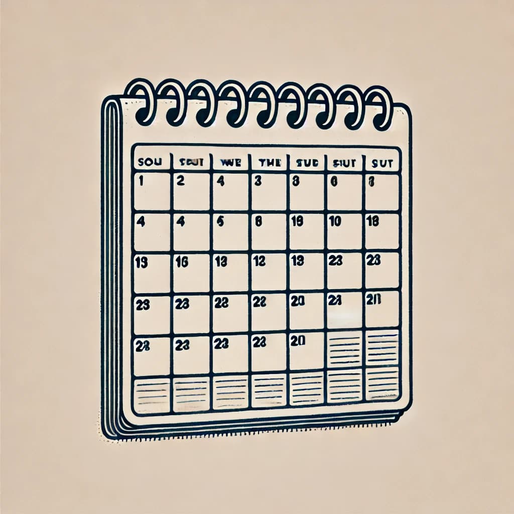 Calendar Illustration